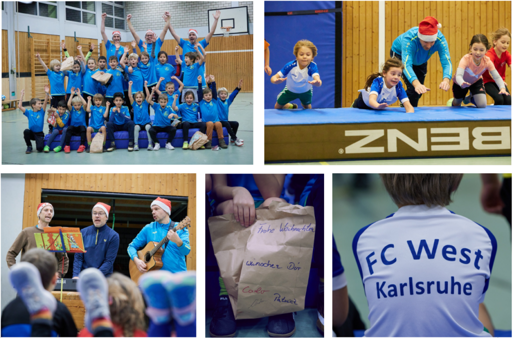 Weihnachtstraining der F-Jugend
