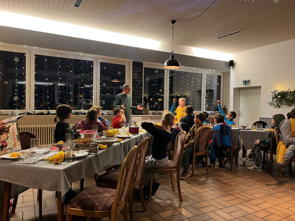 E-Jugend mit schöner Weihnachtsfeier