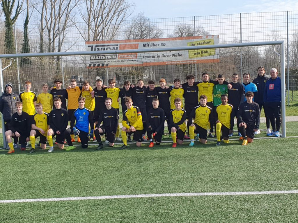 B-Jugend mit Trainingstag in Knittelsheim