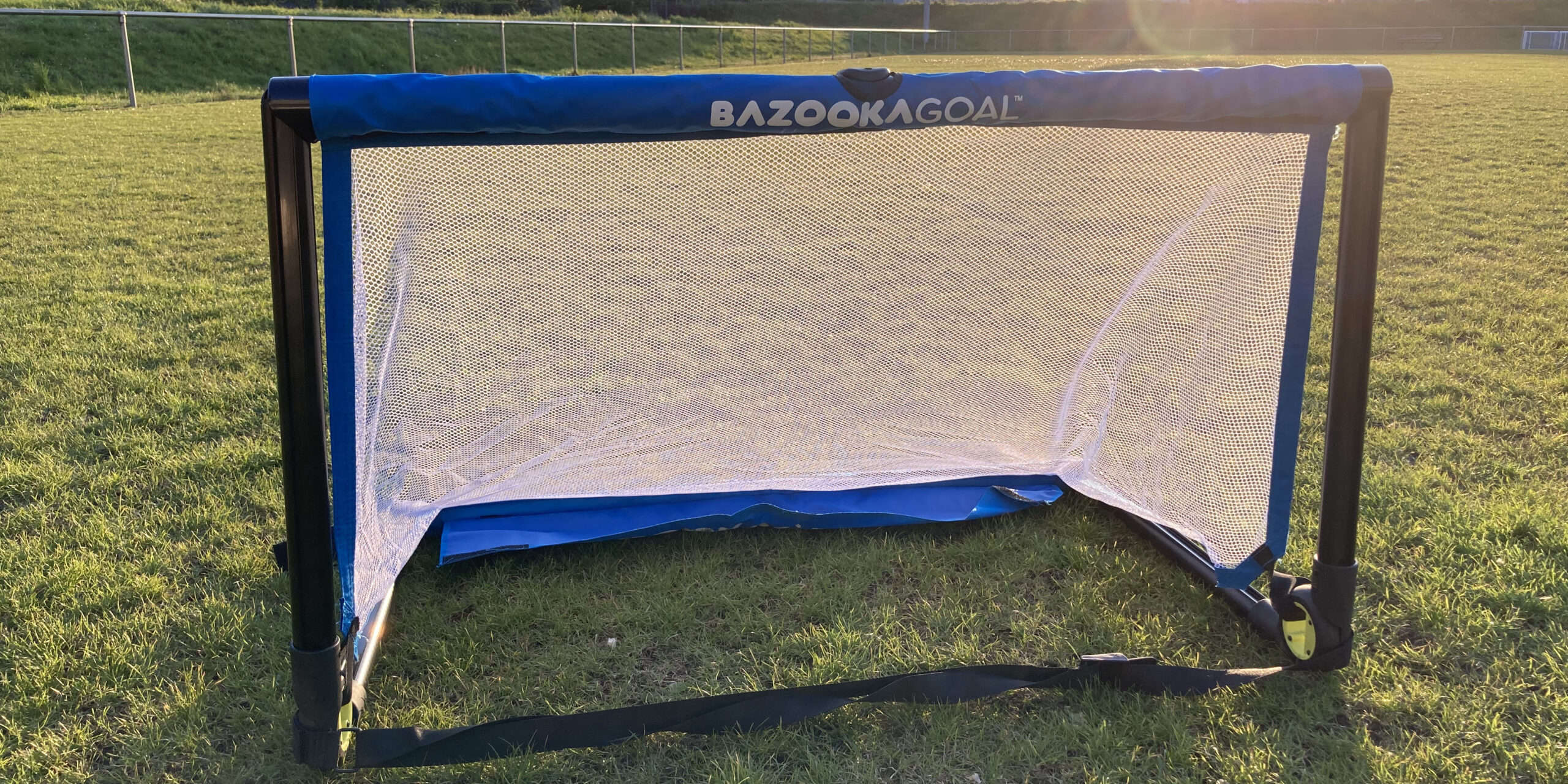 Eines der vier neuen faltbaren Minitore