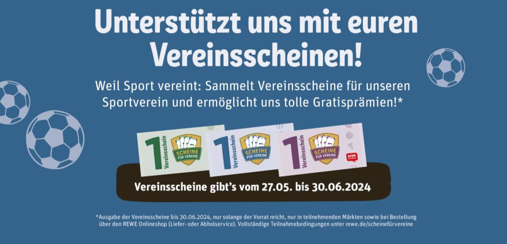 FC West bei Scheine für Vereine